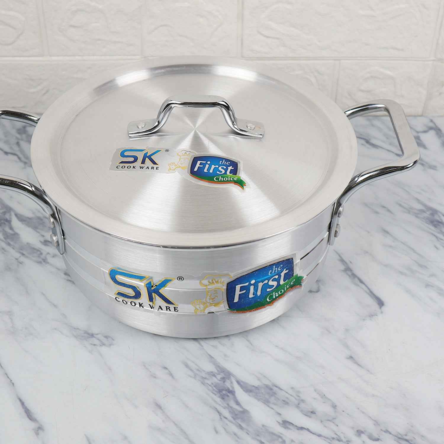 10 Pieces Heavy Gauged Metal Finish Sparkle Casserole Set 2/6 - Skcookware