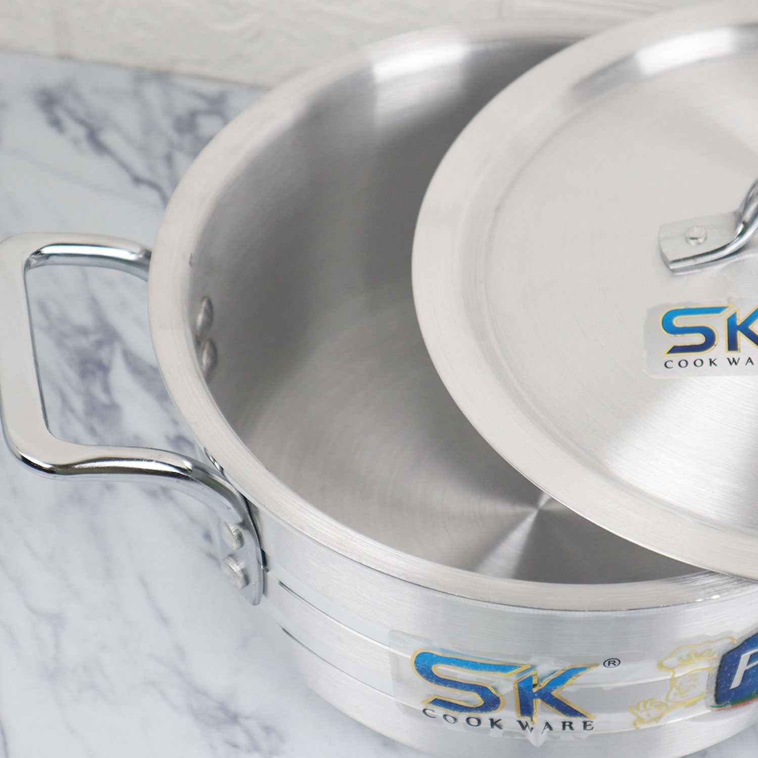 10 Pieces Heavy Gauged Metal Finish Sparkle Casserole Set 2/6 - Skcookware