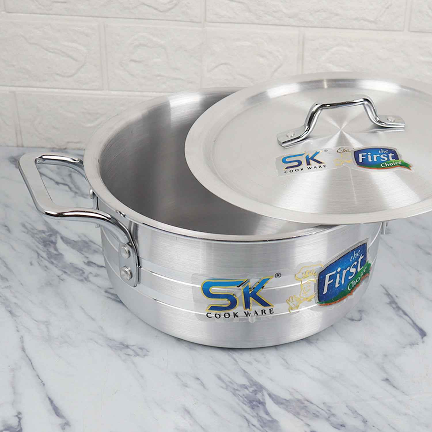 10 Pieces Heavy Gauged Metal Finish Sparkle Casserole Set 2/6 - Skcookware