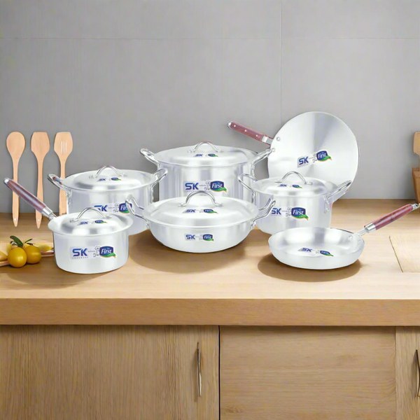 15 Pieces Aluminum Premium Gift Pack Set - Skcookware