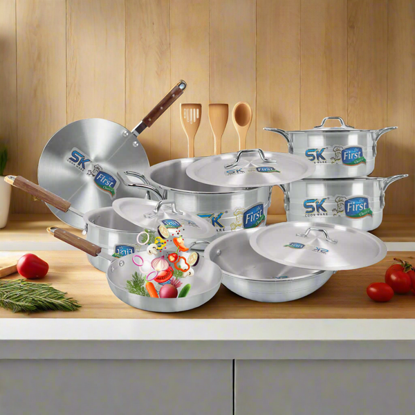 15 Pieces Aluminum Sparkle Gift Pack Set - Skcookware