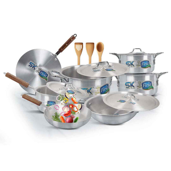 15 Pieces Aluminum Sparkle Gift Pack Set - Skcookware