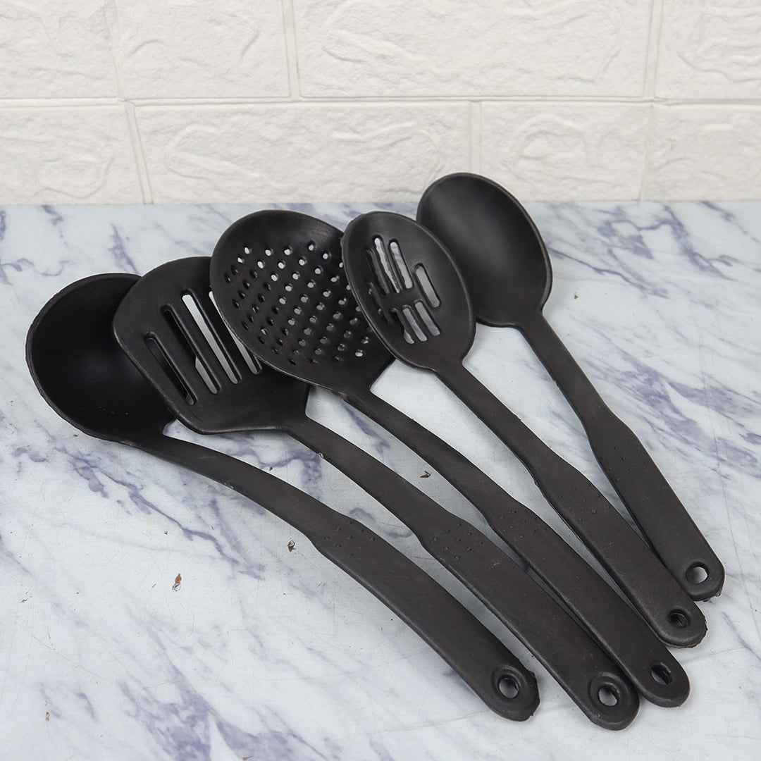 16 Pieces Marble Coated Gift Pack Daisy Cookware Set - Blue - Skcookware