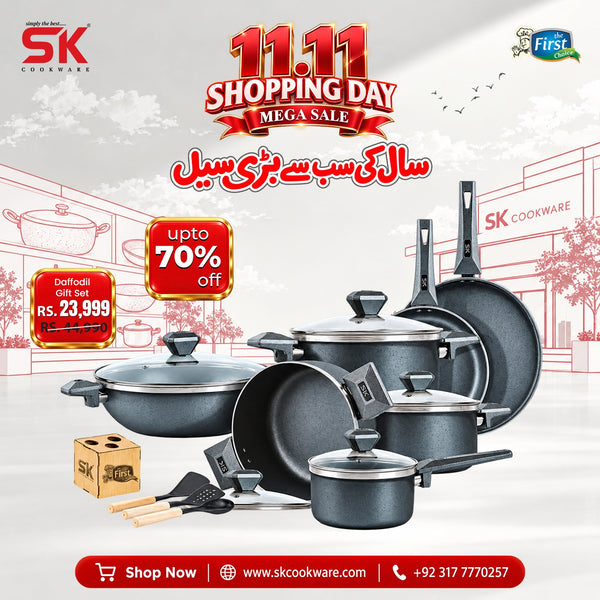 16 Pieces Non Stick Daffodil Gift Pack Set