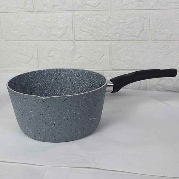 Marble Coated Signature Milk Pan - Gray - Skcookware