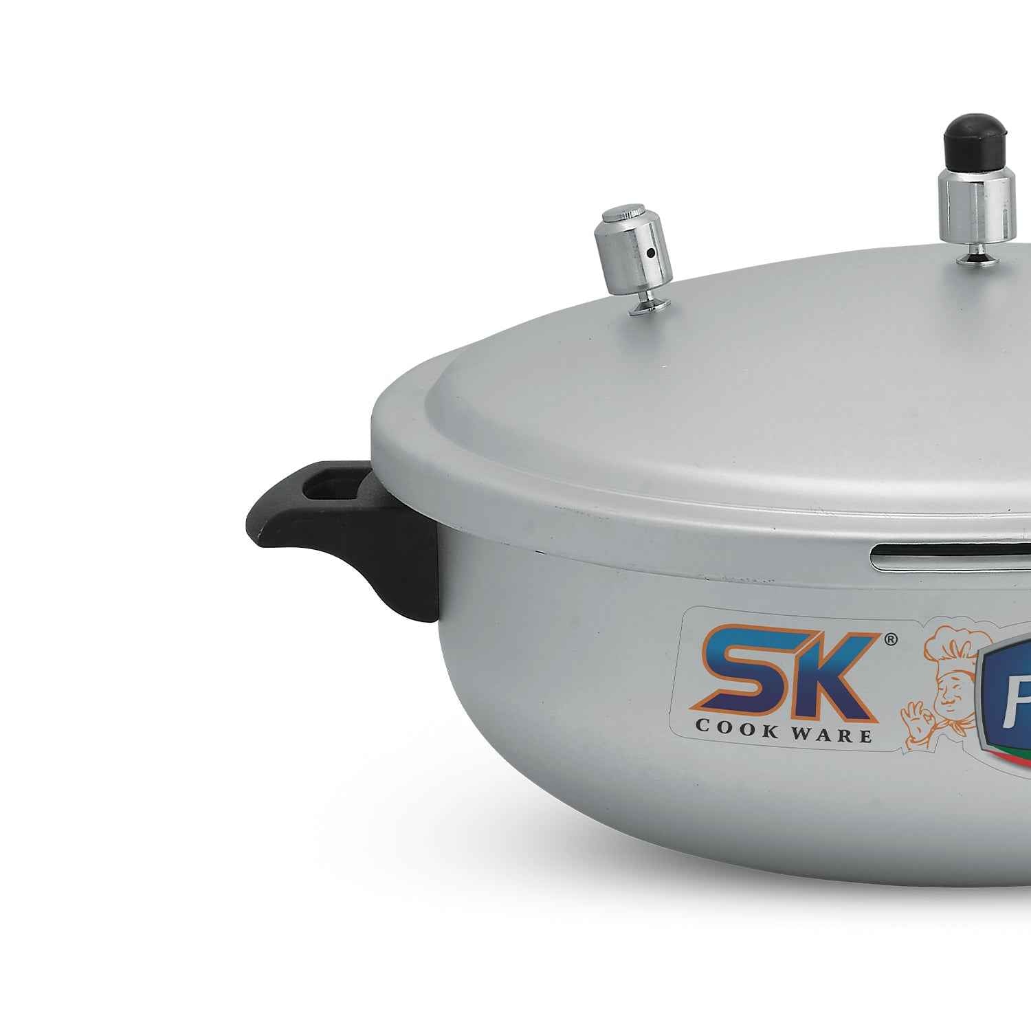 Emerald 2-in-1 Anodized Wok Pressure Cooker Free Glass Lid - Skcookware