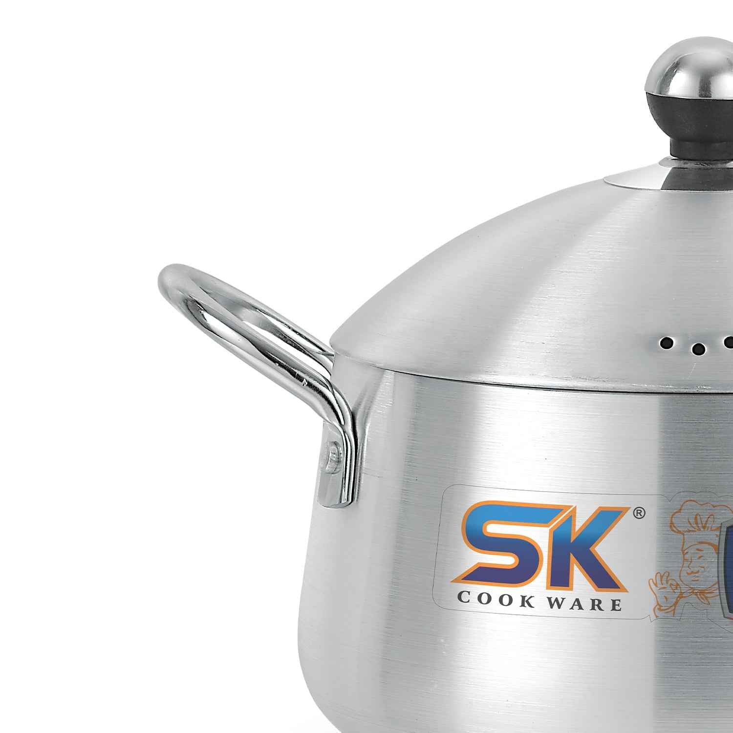 Heavy Gauged Metal Finish Belly Style Casserole - Skcookware