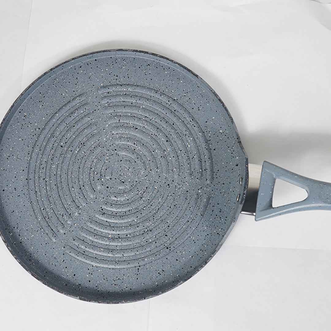 Non Stick Marble Coated Signature Grill Pan - Gray