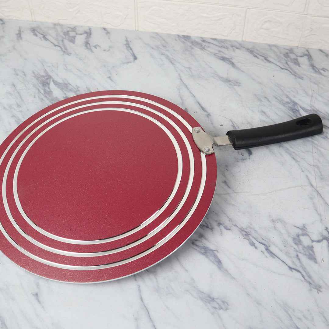 Marble Coated Classic 6G Tawa - Maroon - Skcookware