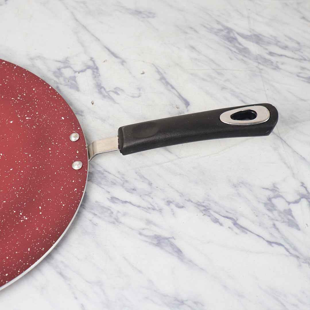 Marble Coated Classic 6G Tawa - Maroon - Skcookware
