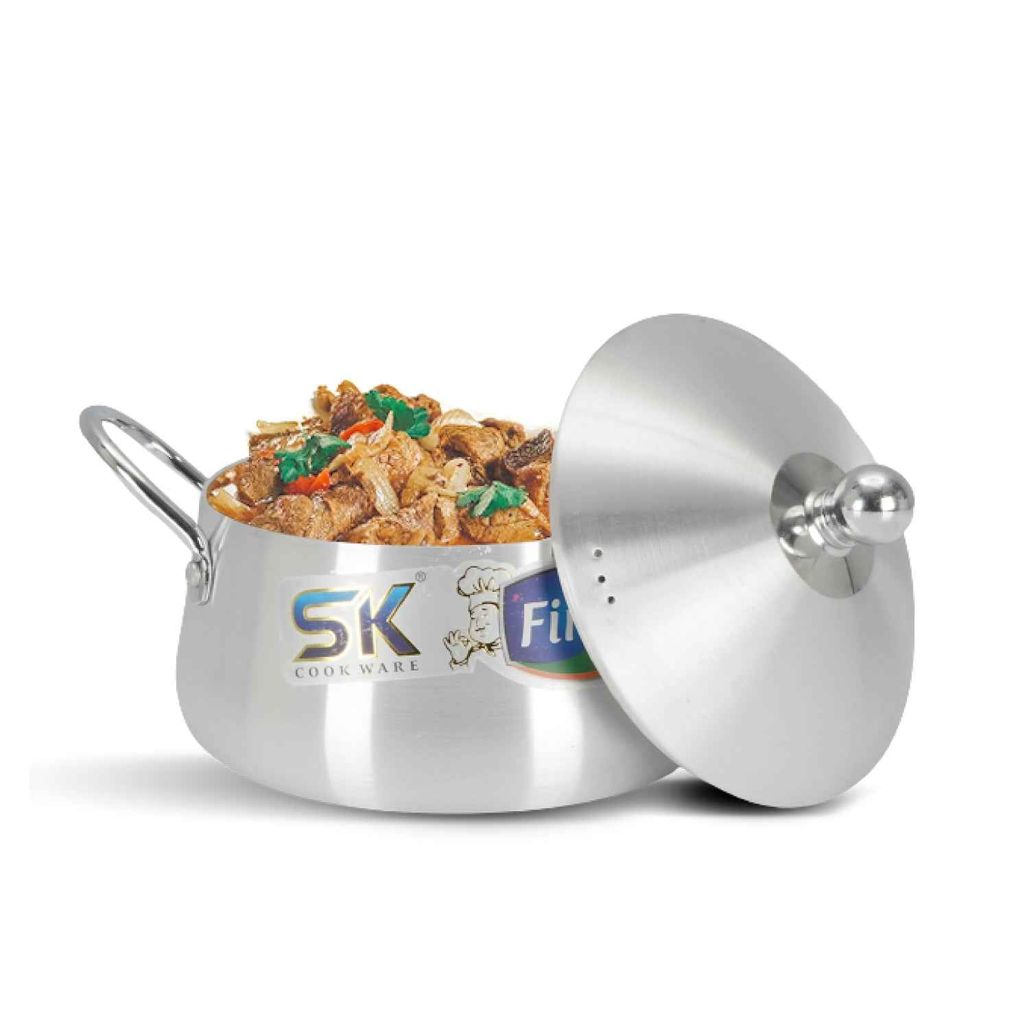 Heavy Gauged Metal Finish Belly Style Casserole - Skcookware