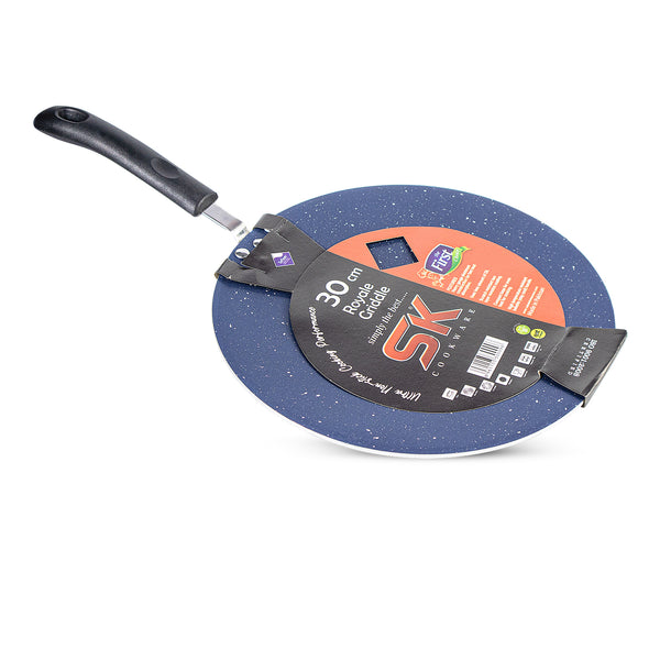 Marble Coated Tawa/Griddle - Blue - Skcookware