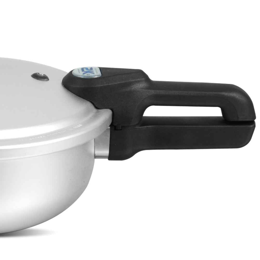 4 Liter Emerald 2-in-1 Aluminum Pressure Cooker & Karahi/Wok - Skcookware