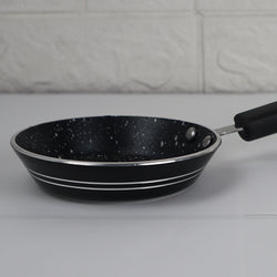 Mini Black One Egg Non Stick Marble Coated Frying Pan