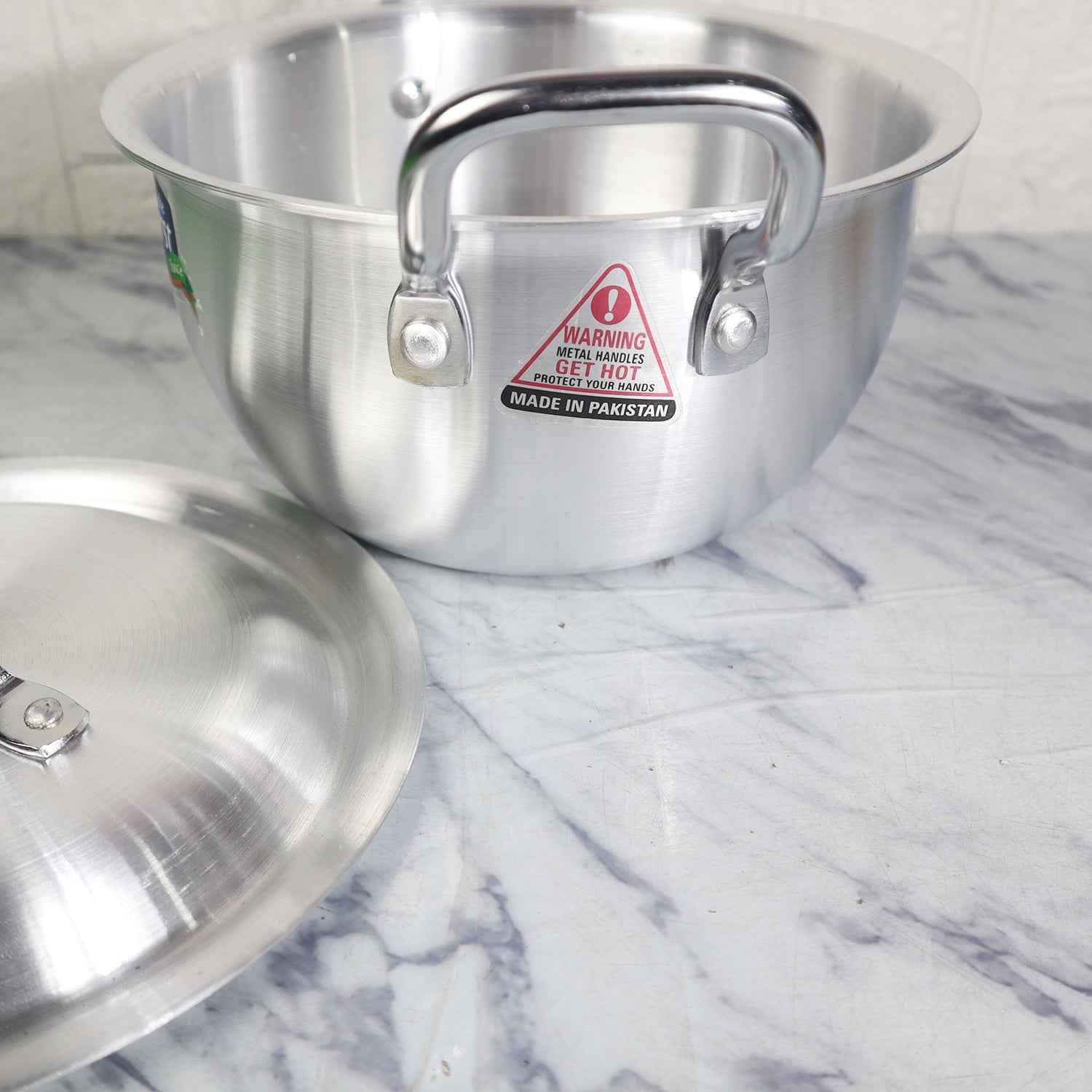 10 Pieces Aluminum Heavy Gauged Metal Finish Casserole Tempo Set 2/6 - Skcookware