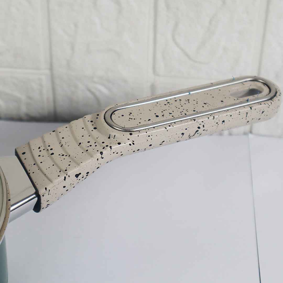 8 Pieces Victoria Non Stick Marble Coated Gift Set - Green - Skcookware