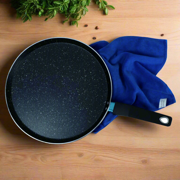 Black Marble Coated Non Stick Hot Plate - Skcookware