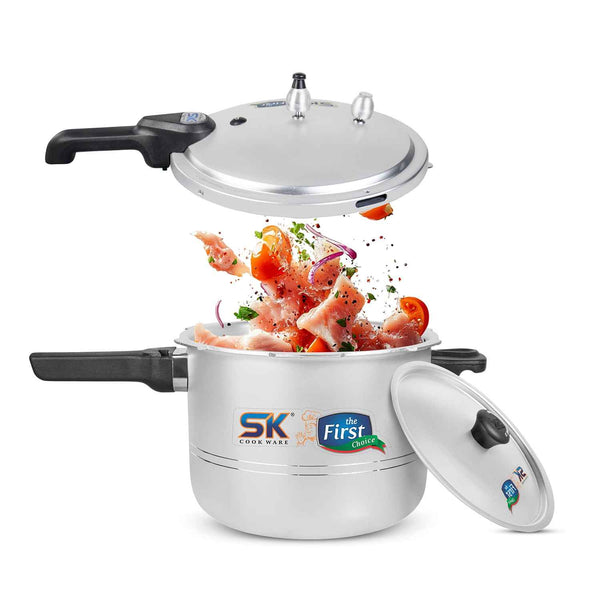 Diamond Pressure Cooker with Anodized Lid - Skcookware