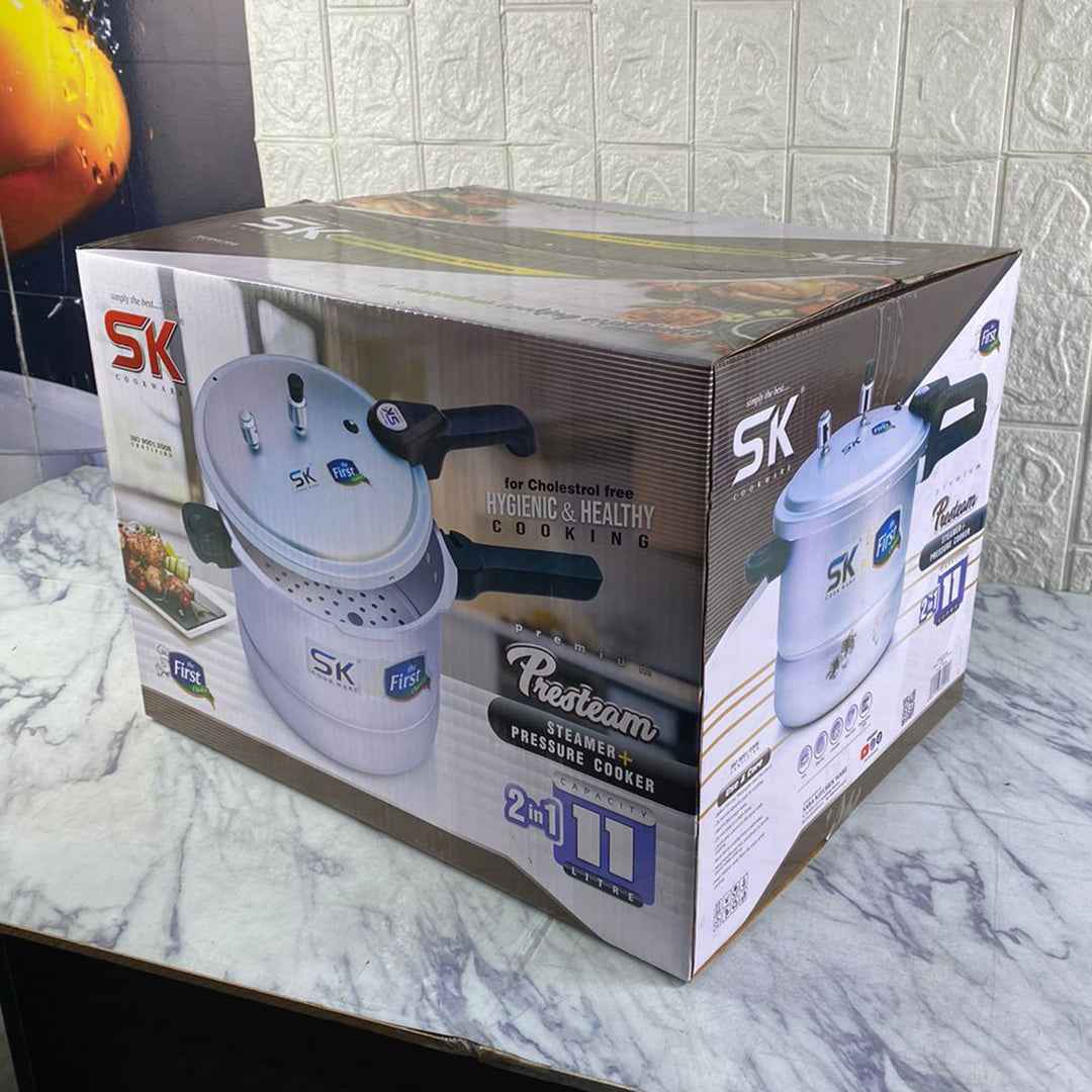 Feast Steamer Pressure Cooker 2 in 1 Pre Steam - Skcookware