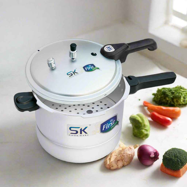 Feast Steamer Pressure Cooker 2 in 1 Pre Steam - Skcookware