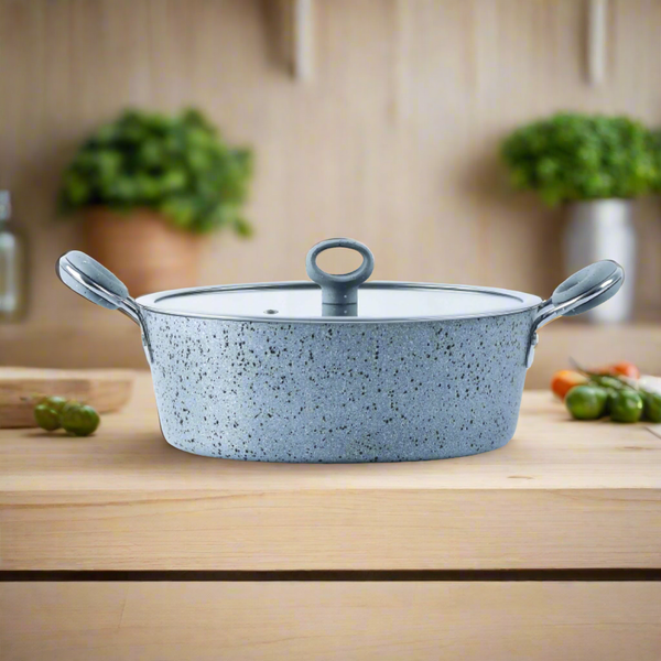 Non Stick Marble Coated Signature Wok - Skcookware