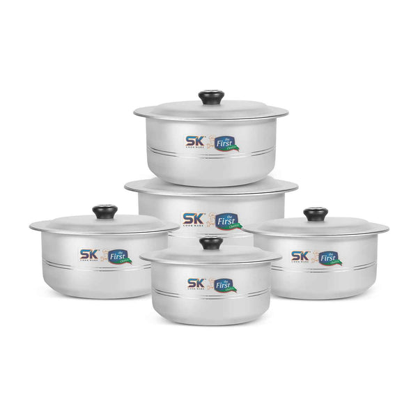 Premium Quality Anodize Casserole Set - Even - Skcookware
