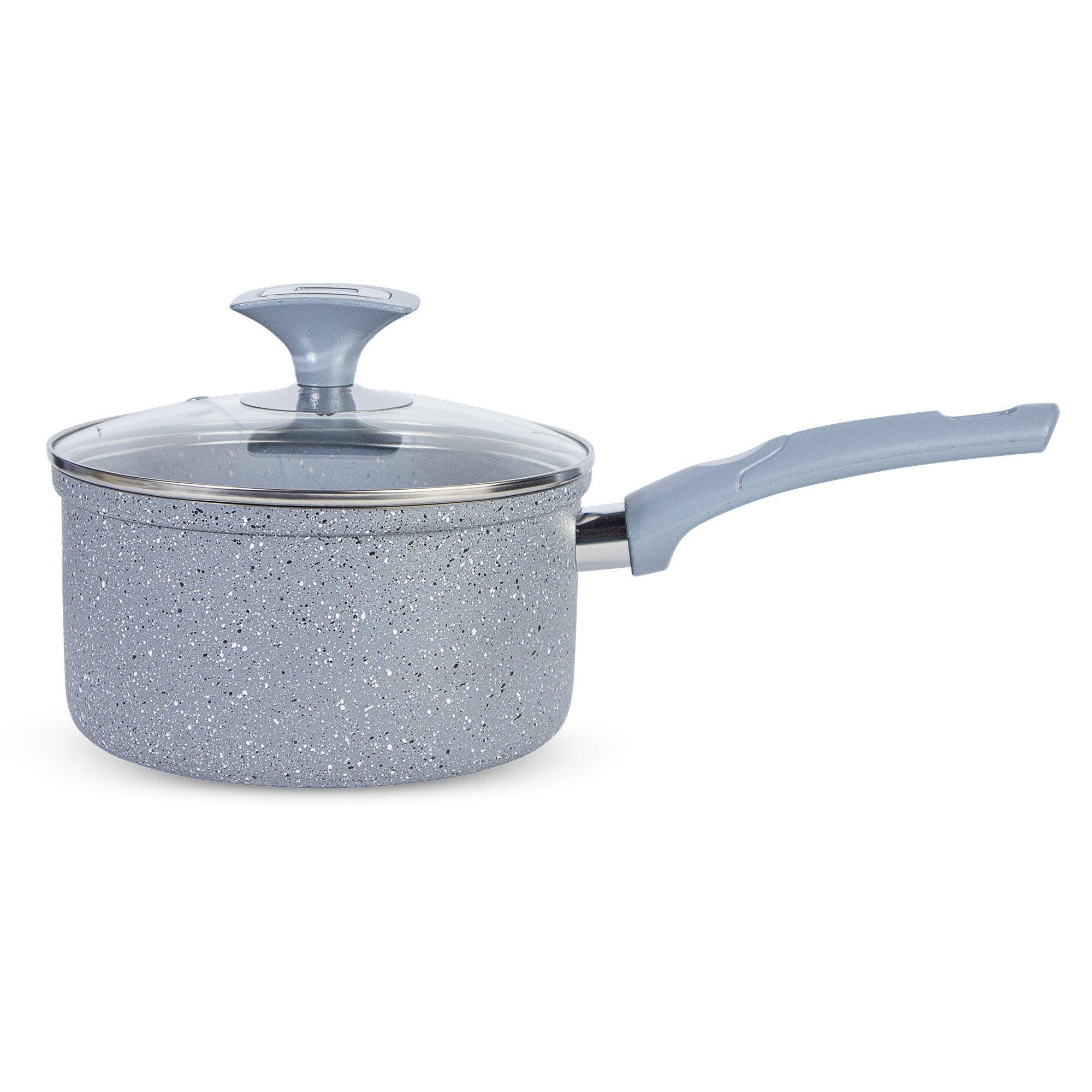 15 Pieces Marble Coated Gift Pack Daisy Light Cookware Set - Skcookware