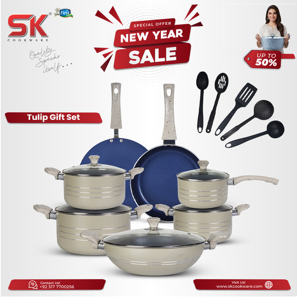 15 Pieces Non-Stick Tulip Gift Pack Set