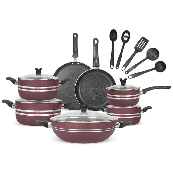 18 Pieces Non-Stick Indigo Gift Pack Set