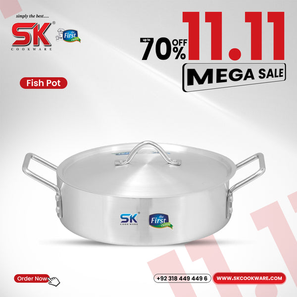 Heaviest Gauged Aluminum Fish Pot (Lagaan Pateela)