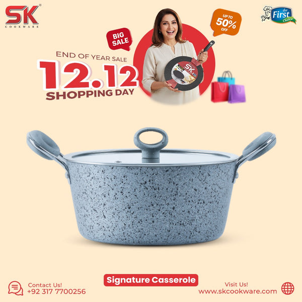 Non Stick Marble Coated Signature Casserole