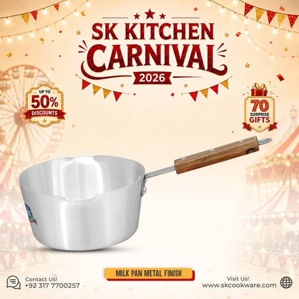 Metal Finish Aluminum Milk Pan