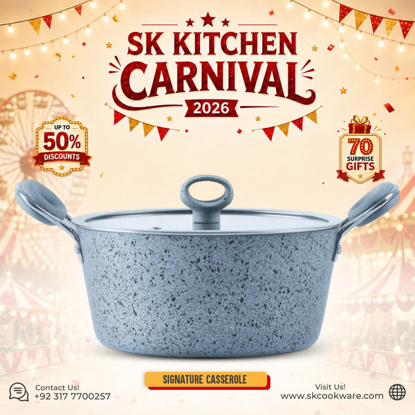 Non Stick Marble Coated Signature Casserole