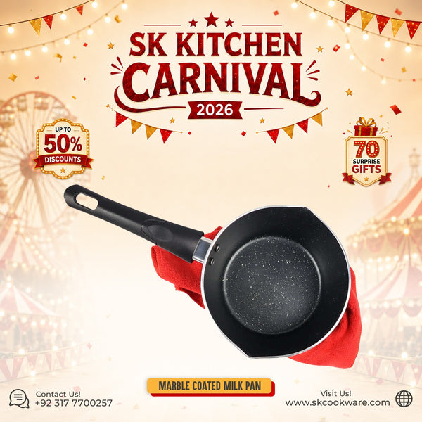 Non Stick Marble Coated Milk Pan