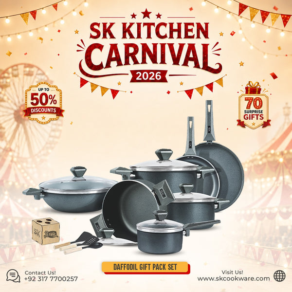 16 Pieces Non Stick Daffodil Gift Pack Set