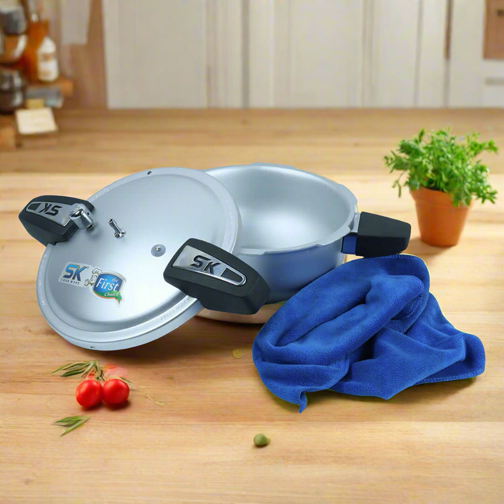 2-in-1 Anodized Zircon Wok Pressure Cooker - Skcookware