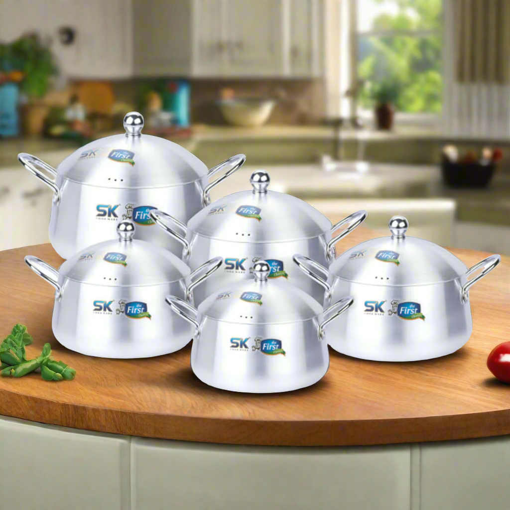 Heavy Gauged Metal Finish Casserole Belly Gift Set - Skcookware