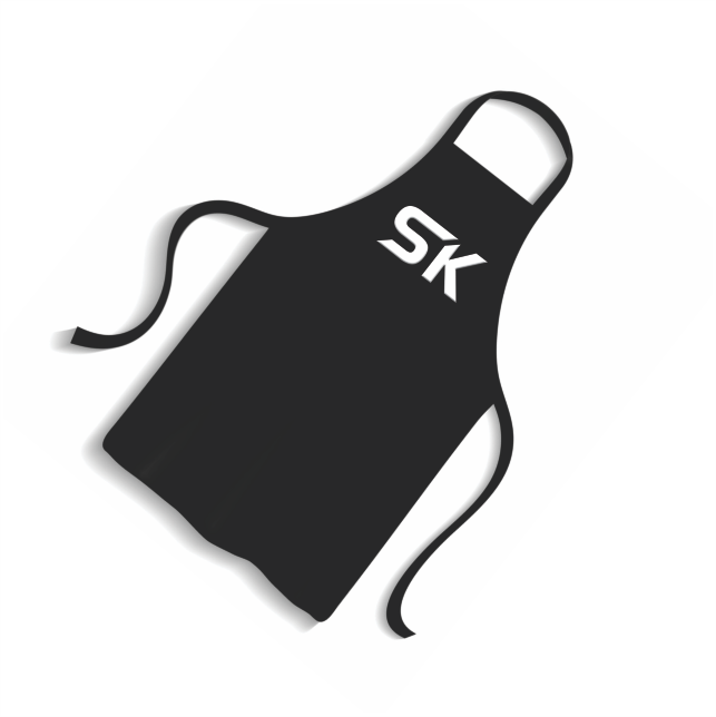 18 Pieces Non Stick Marble Coated Supreme Gift Pack Set Black - Skcookware