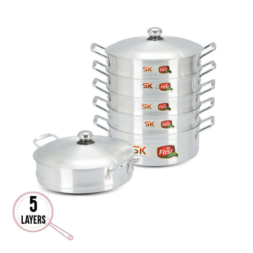 5 Layers Grace Casserole Steamer Set - 30 cm - Skcookware