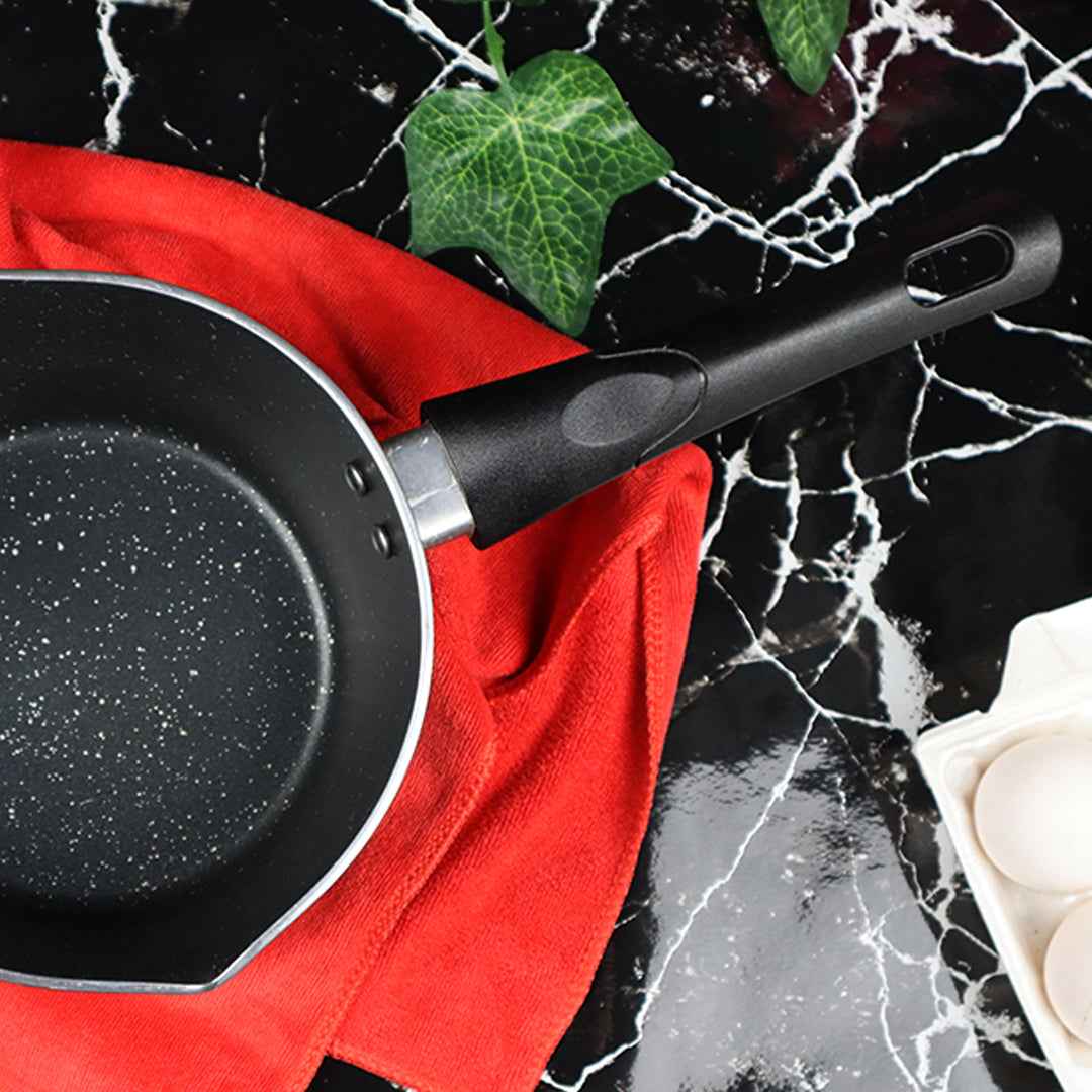 Marble Coated Milk Pan - Black - Skcookware