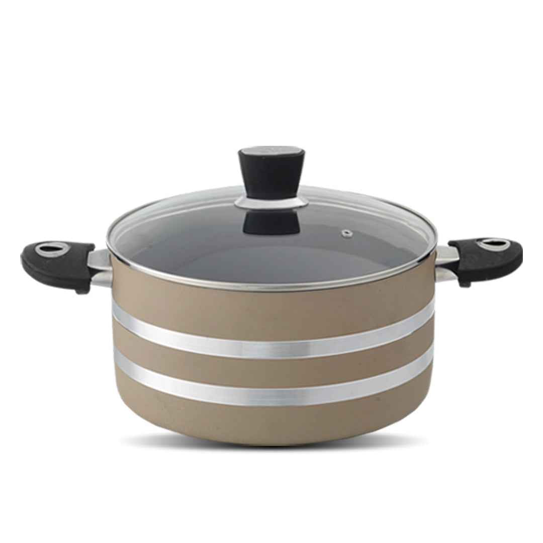 17 Pieces Non-Stick Fabulous Gift Pack Set - Cream - Skcookware