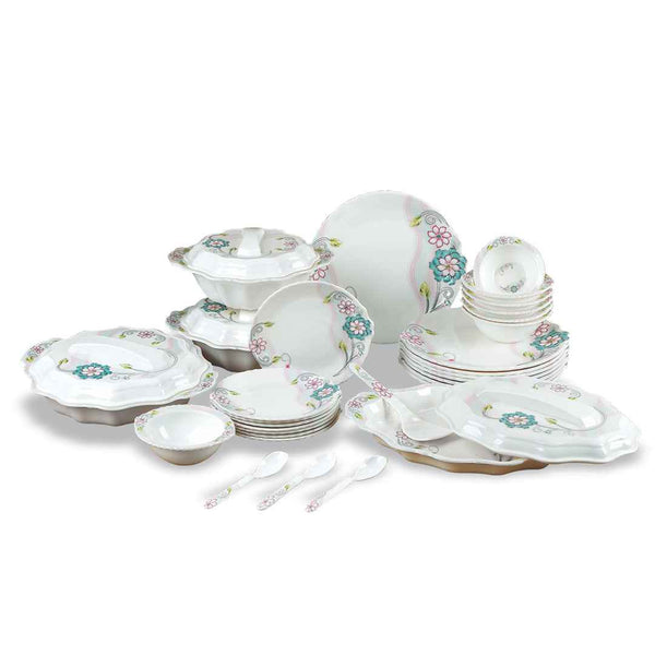 72 Pieces Gulistan Melamine Single Glaze Dinnerware Set 408 - Skcookware