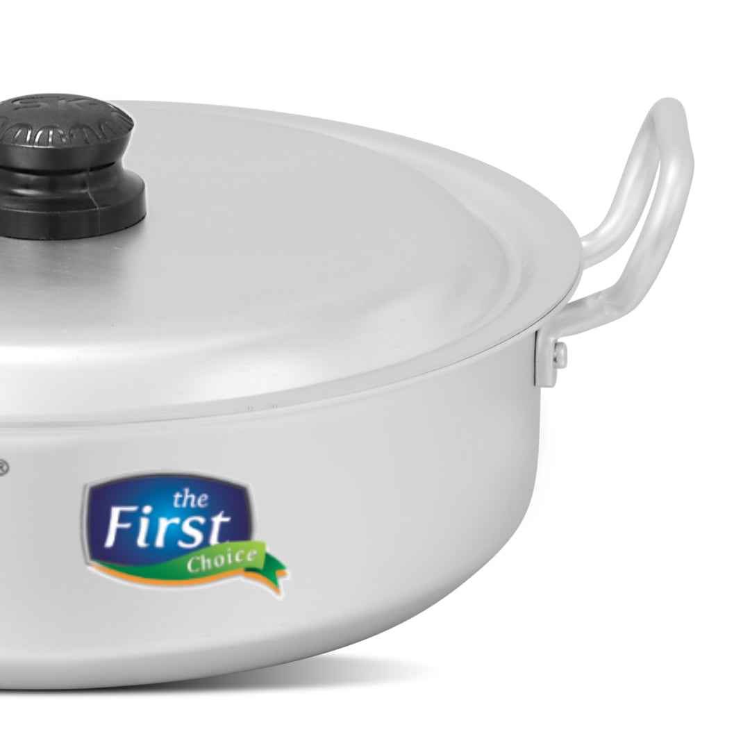 Heaviest Gauged Anodized Flat Wok - Skcookware