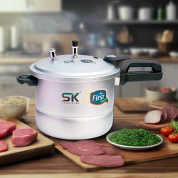 Steamer Pressure Cooker 2 in 1 Pre Steam