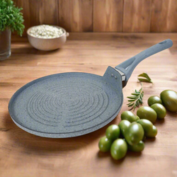 26 cm Marble Coated Signature Grill Pan - Gray