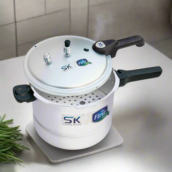 Steamer Pressure Cooker 2 in 1 Pre Steam