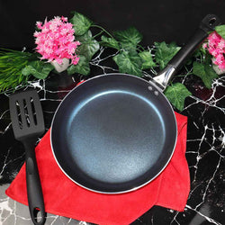 Mirror Polish Aluminum Steno Frying Pan inside Marble Coat - Skcookware