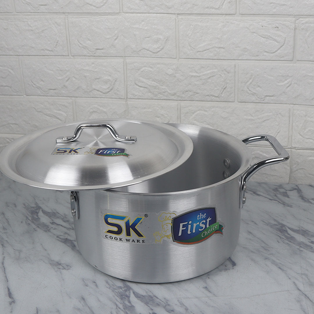 10 Pieces Aluminum Elegant Casserole Set - 21 to 30 cm