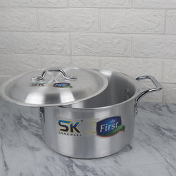 10 Pieces Aluminum Elegant Casserole Set - 21 to 30 cm