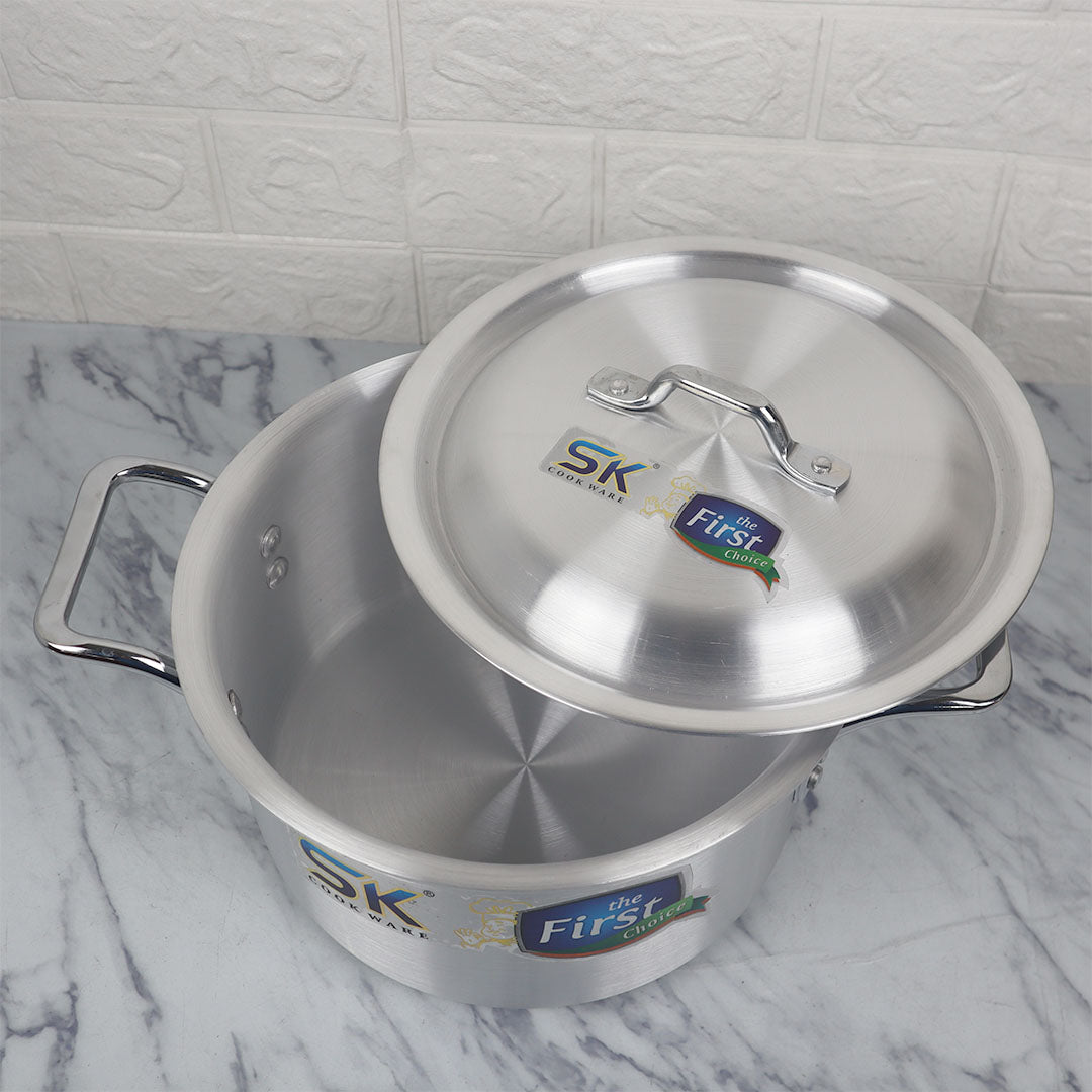 10 Pieces Aluminum Elegant Casserole Set - 21 to 30 cm